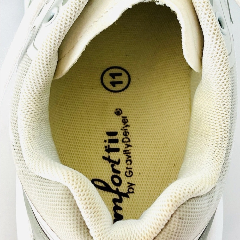 Gravity Defyer Ion White Athletic Shoes Women's Sz 11 Heel Pain Relief-WORN ONCE - Picture 11 of 11